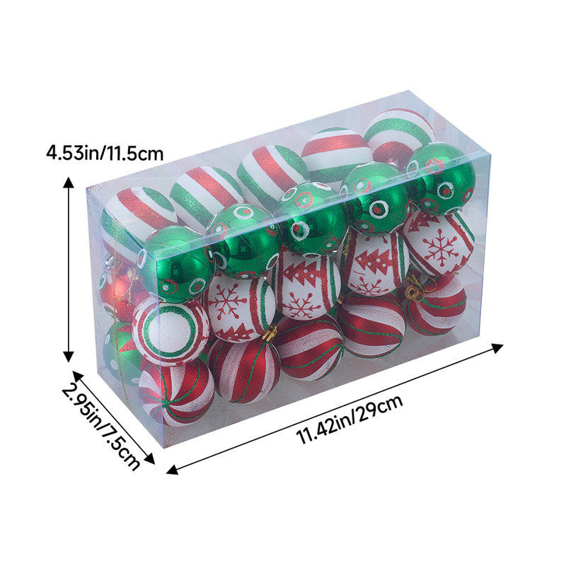 11.5cm Plastic / Acrylic Bauble