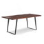 Table de salle à manger Delta en noyer foncé-1717073995