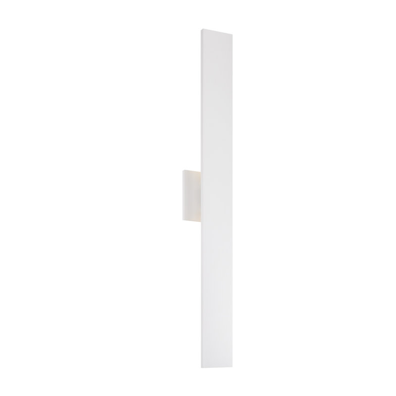 Vesta LED Wallchiere, White, 36" H x 5.125" W x 2.375" D