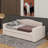 Twin Size Upholstered Daybed With Trundle And Latest Integrated Bluetooth Audio System-393269412