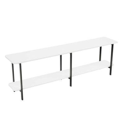 Celine 71" Console Table (2-Shelf) by Latitude Run