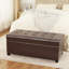 Banc de rangement avec repose-pieds 40 po-2056327141