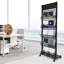 Porte-revues sur pied 5 couches