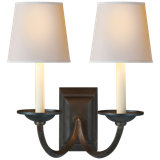 Chapman & Myers Flemish Double Sconce