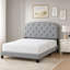 Lit plateforme tapissier Tuffeté Alvena-755283875-755283878