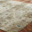 Stillings Wool Floral Area Rug in Ivory-277063073