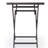 Will Square Metal Folding Outdoor Bistro Table , 32.5'' in. W 32.5'' in. D