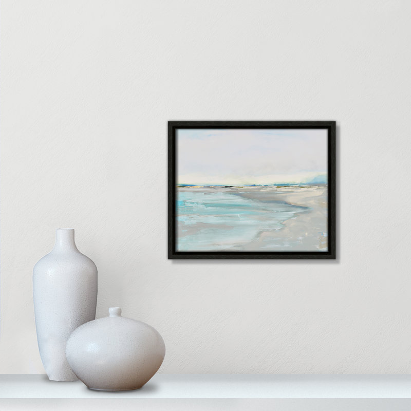«Inlet at Dusk Print» par Val Rhodes, Espresso, H 9,5 po x l 11,5 po
