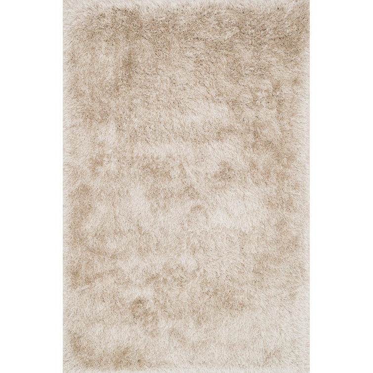 Siipola Handmade Tufted Beige Area Rug