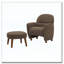 Chaise de loisir rembourrée avec repose-pieds-72487818