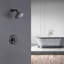 Système de douche à pression équilibrée à 5 fonctions avec valve brute