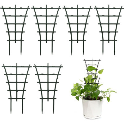 Intérieur, 6 pièces plante treillis empilable pour grimper ...