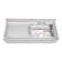 47.2" L x 19.5" W Free Standing Handwash Station with Faucet