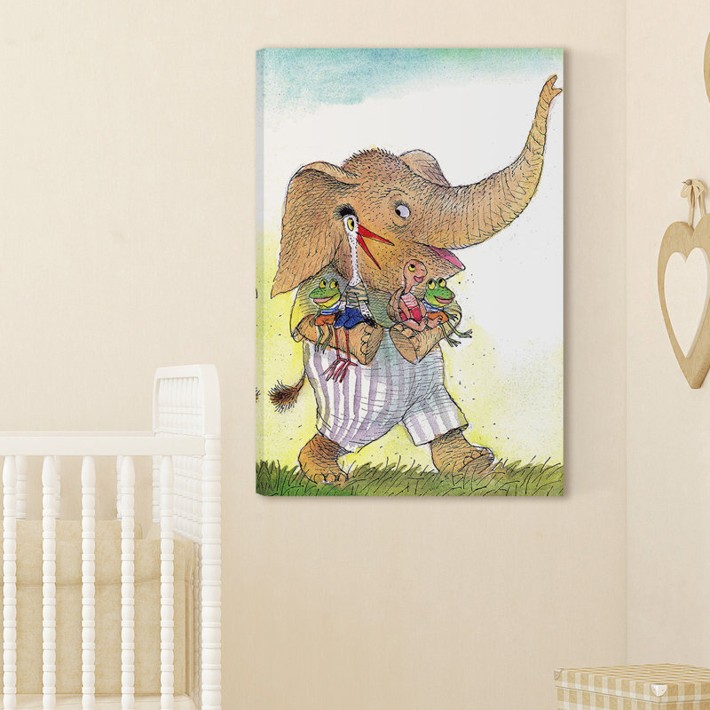 Animals - Wrapped Canvas Print, 91cm H x 61cm W