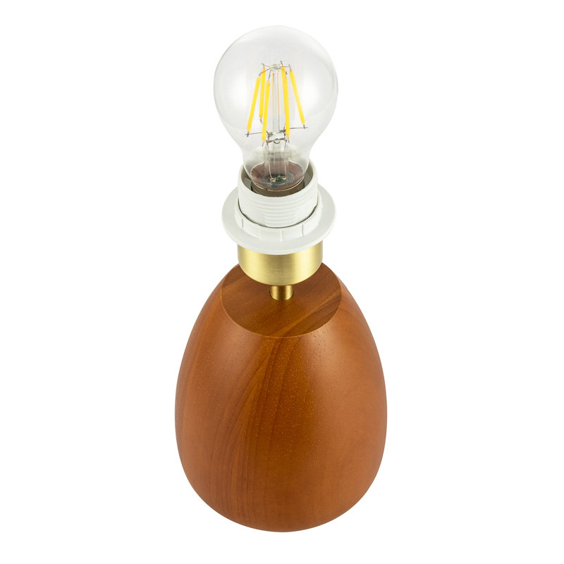 Solid Wood Lamp Base Lamp