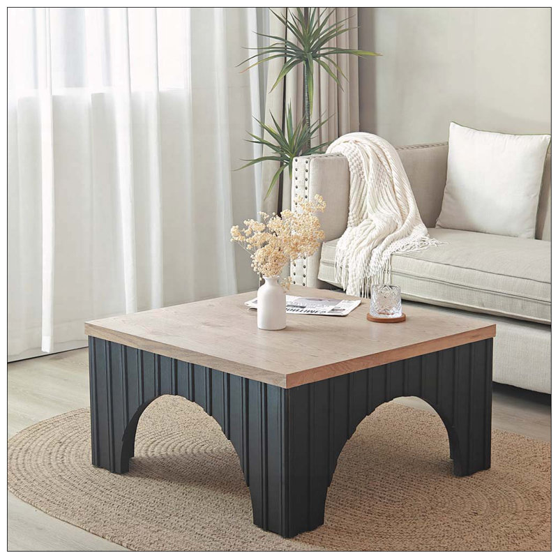 Rustic Square Coffee Table