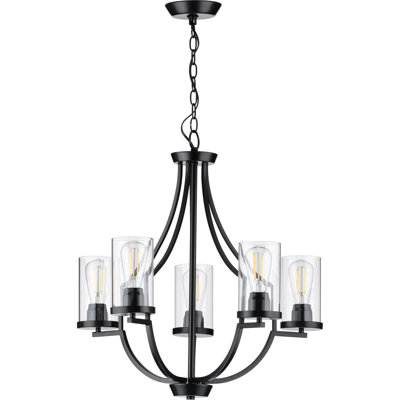 Lustre classique à 5 lumières Rumaysa