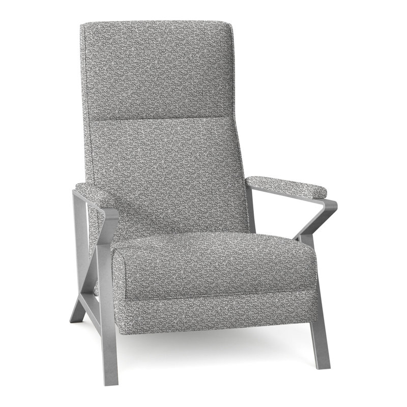 Infinity Recliner, Brushed Nickel, Perigold On The Lamb Newsprint