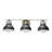 Abbotsfield 3 - Light LED Vanity Light