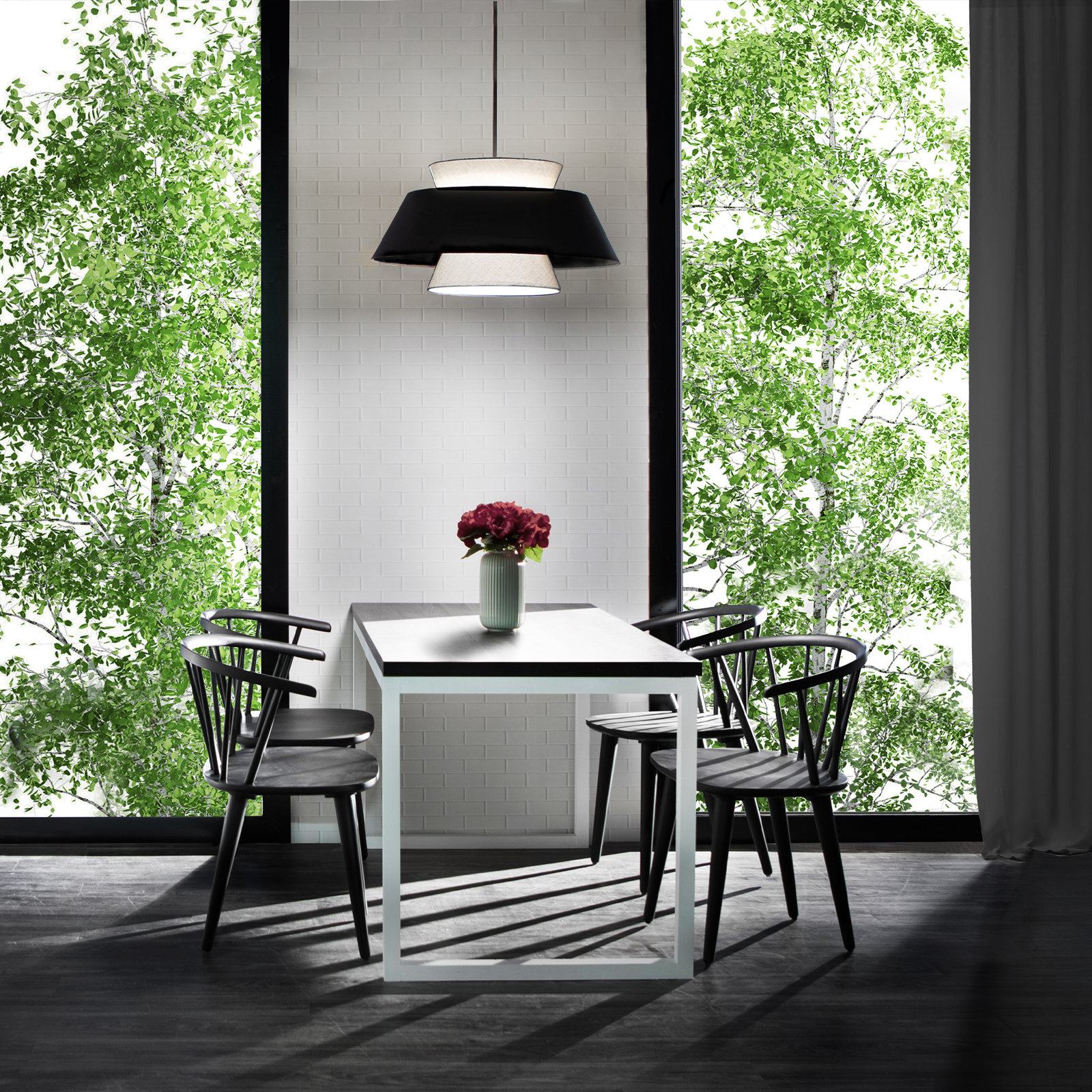 Rena Single Light Dimmable LED Pendant