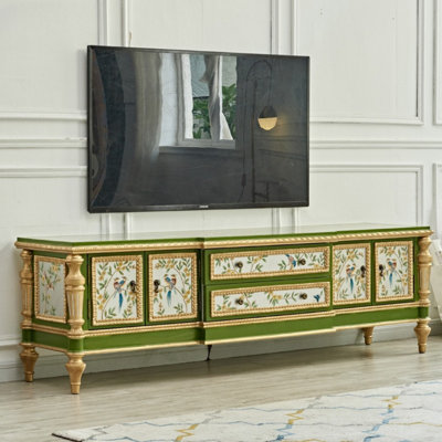 Retro Green TV cabinet
