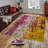 Stylish Woven Carpet (4.6 x 7.2 Feet), 100% Polyester, 0.4 in Pile Height | Antibacterial, Non-Slip Underside, Machine Washable | 3D Digital Print Design | Perfect for Living Room, Bedroom, & Dining Areas-1897964566