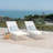 Outdoor Exquisite Set Of Adjustable Chaise Lounges For Ultimate Relaxation, 2Pcs-1059527358