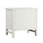 Table de chevet avec 4 tiroirs de rangement Georgina - Blanc antique-143815873