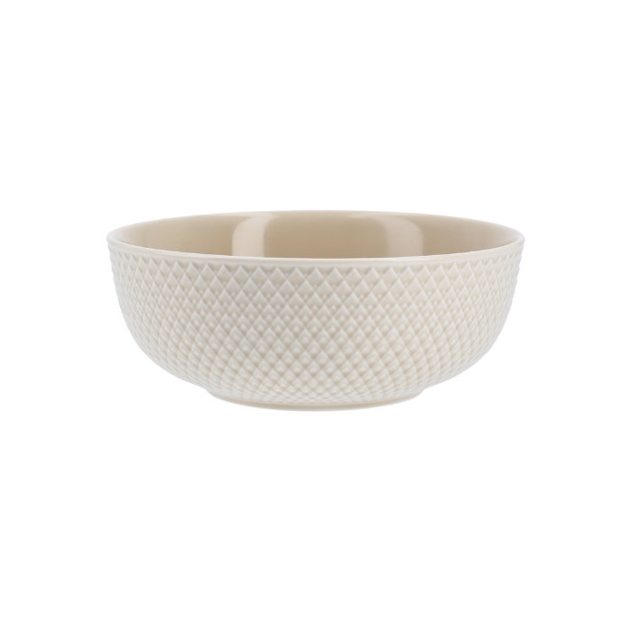 Porcelaine Lyngby Rhombe Earth Bowl, marbre, diamètre: 6,1 po