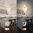 Jamie- 4 - Light Iron Tiered Chandelier