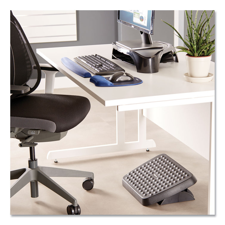 Consdan Footrest, Ergonomic Footrest for Under Desk at work