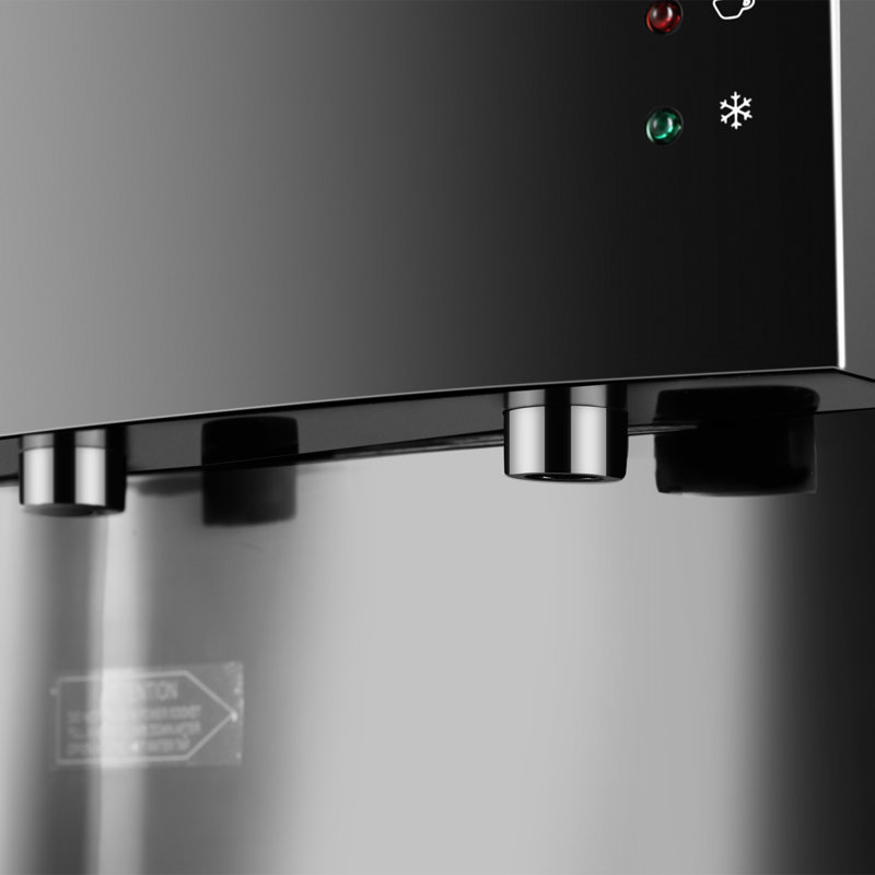 Black 5 Gallon Top Load Hot/Cold Water Dispenser