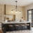 Breely 3-Light 42.1"W Oversized Dimmable Kitchen Island Pendant