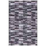 Faux Hide 542 M/W S/R Area Rug In Ivory / Grey