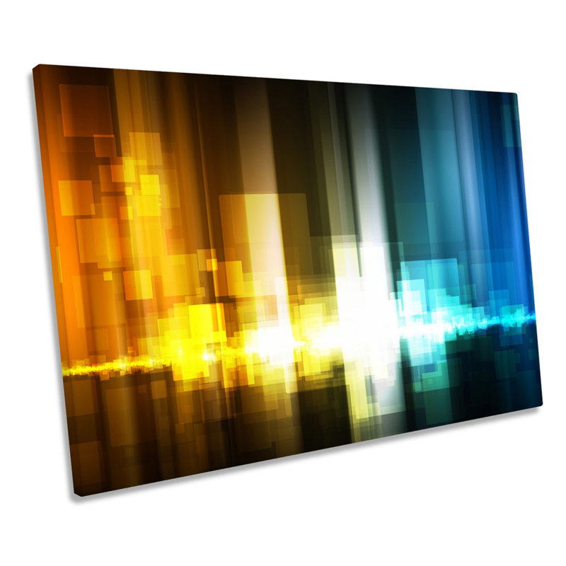 Abstract Flare Design - Wrapped Canvas Art Prints, 30.5cm H x 45.7cm W