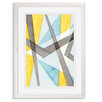 « convergeing angles i » par paul cezanne-cadre photo, reproduction d’art