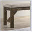 Raven Wood Fabric Upholstered Dining Bench