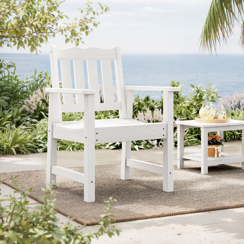 Chaise de salle à manger Brylor, Blanc
