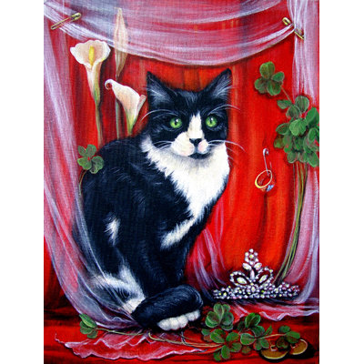 Drapeau de jardin à 2 côtés cat