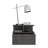 14" Wood One Drawer Floating Nightstand-1277933048