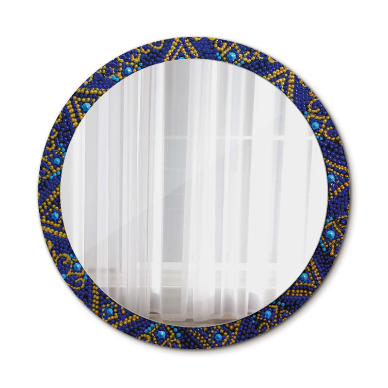 Huldar Glass Flat Wall Mirror