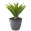Agave artificielle verte en pot 22 po