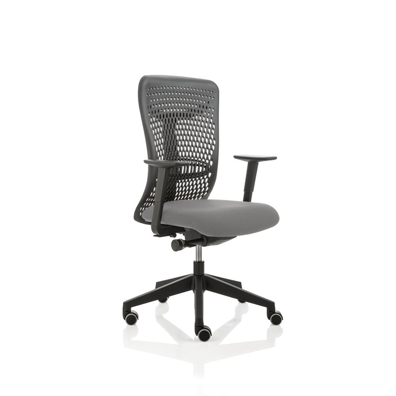 Fauteuil de direction, Noir, Bleu