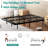 Floating Bed With LED Lights-830572279