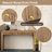 Rustic Console Table with Fluted Drawer Front-1386680951