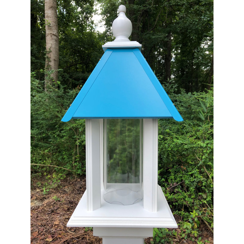Mangeoire à oiseaux Krawczyk Tube, Bleu lagon