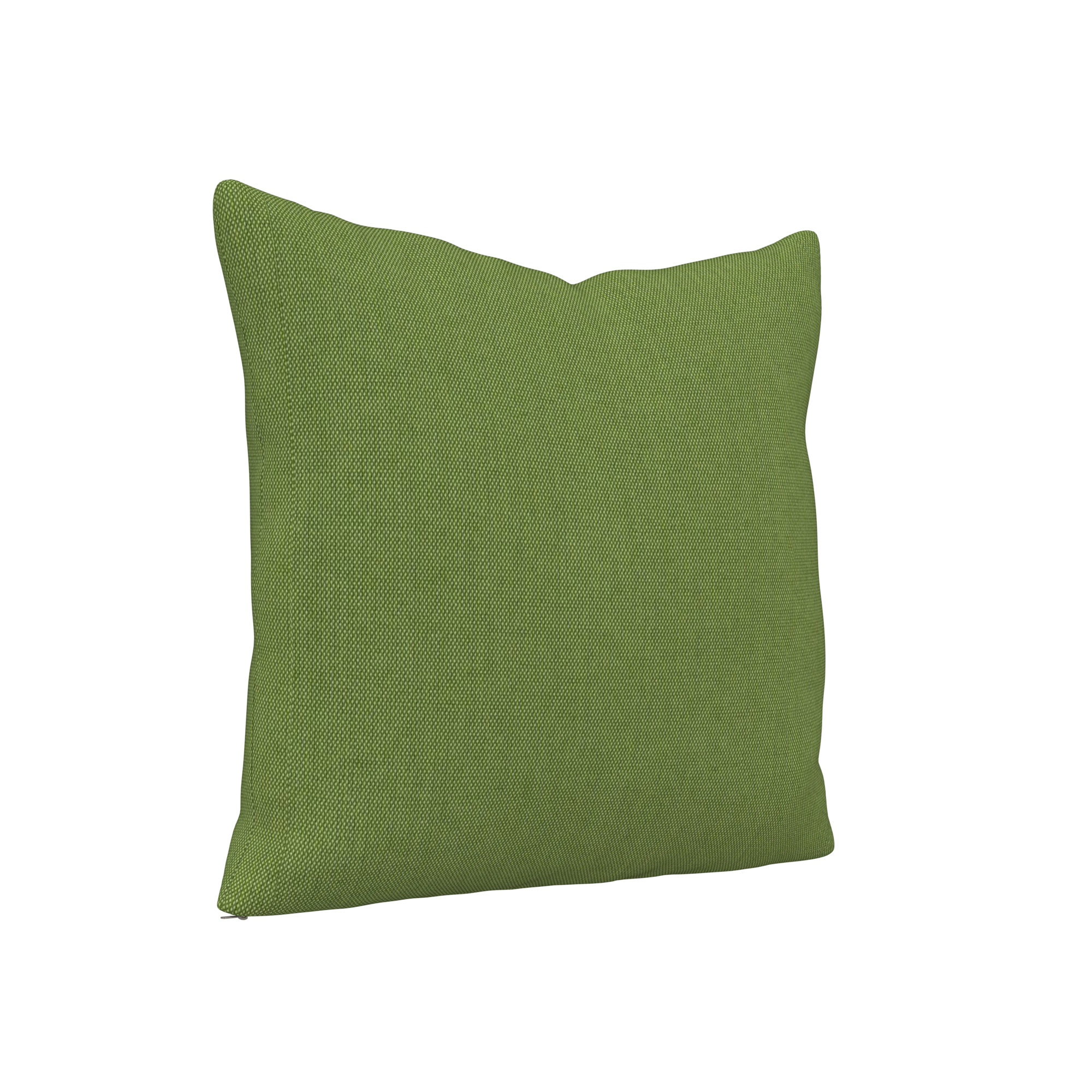 Indoor/Outdoor Throw Pillow, Spectrum Cilantro Sunbrella® Plainweave, Square 16"