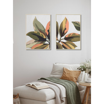 2 Piece Single Picture Frame Set on Canvas