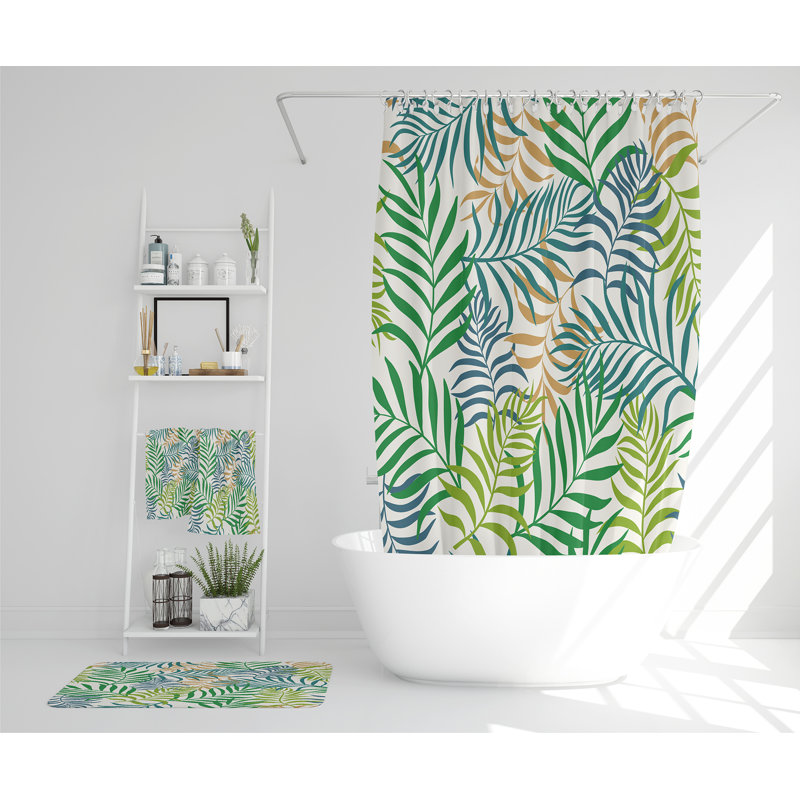 Neftaly Polyester Shower Curtain Set