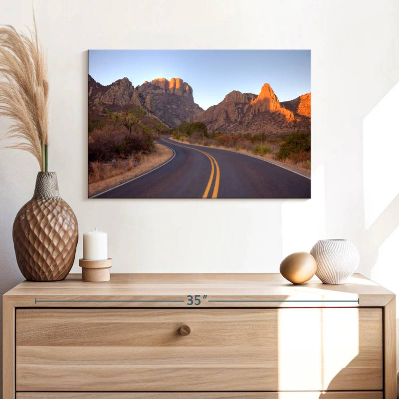 Mehar Texas Mountain Road, 16" H x 24" W